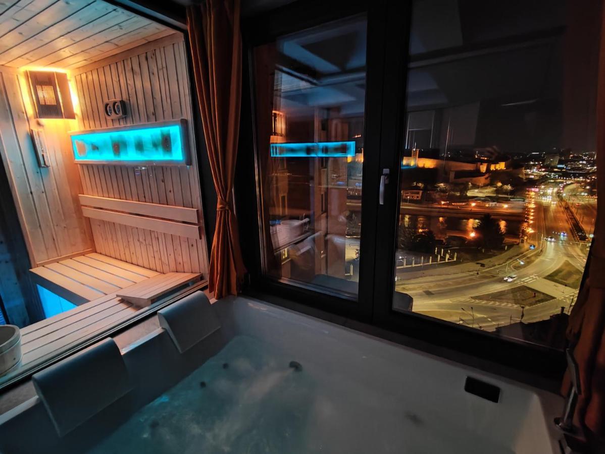 Pentlux - Spa Penthouse In The Heart Of สโกเปีย ภายนอก รูปภาพ