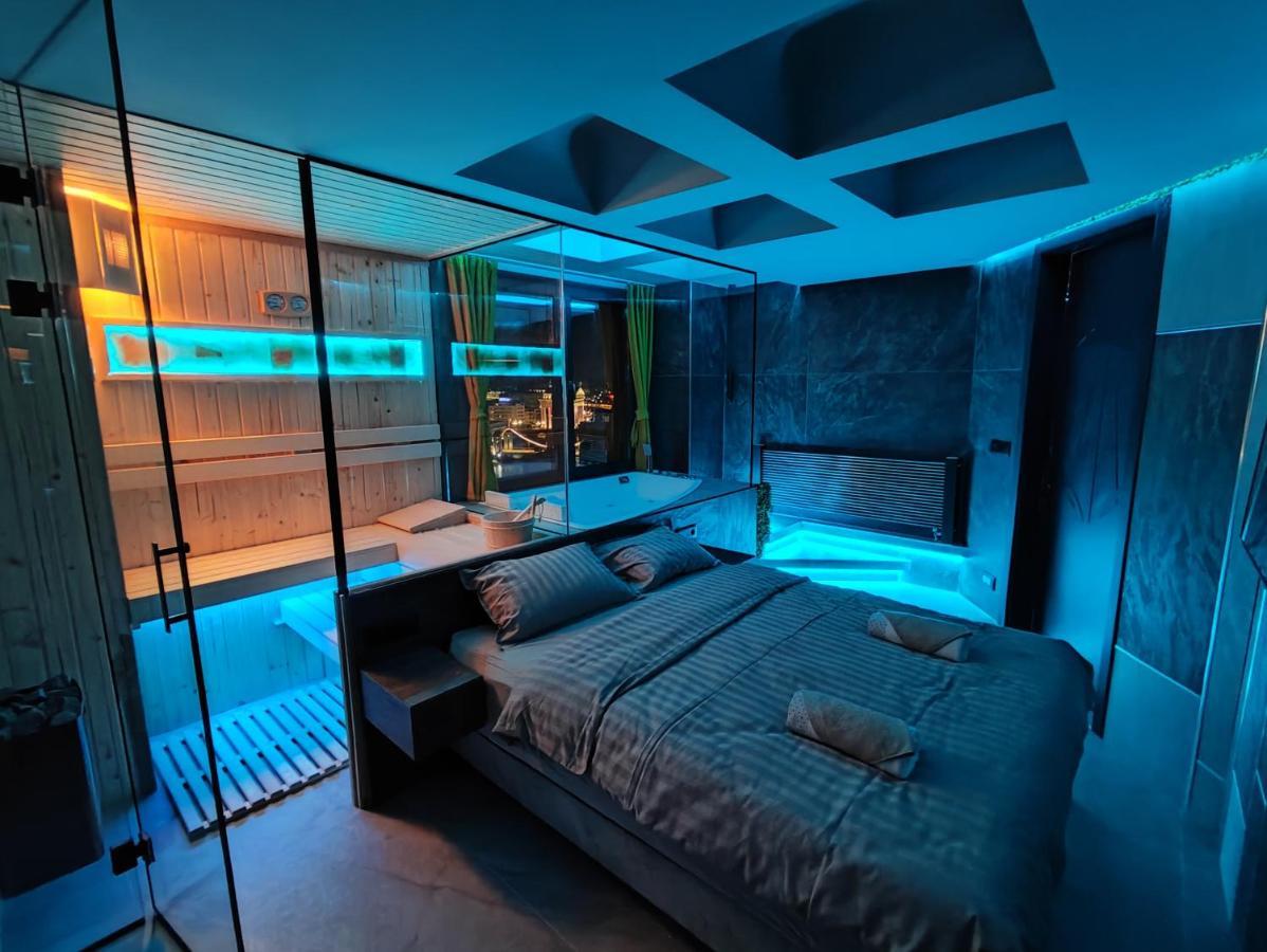 Pentlux - Spa Penthouse In The Heart Of สโกเปีย ภายนอก รูปภาพ
